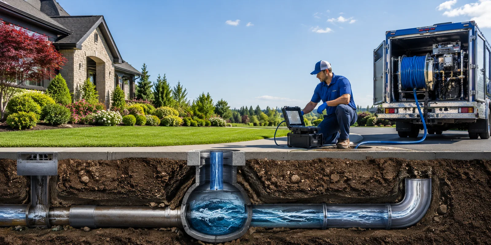 Drainage restoration information for Curran, MI