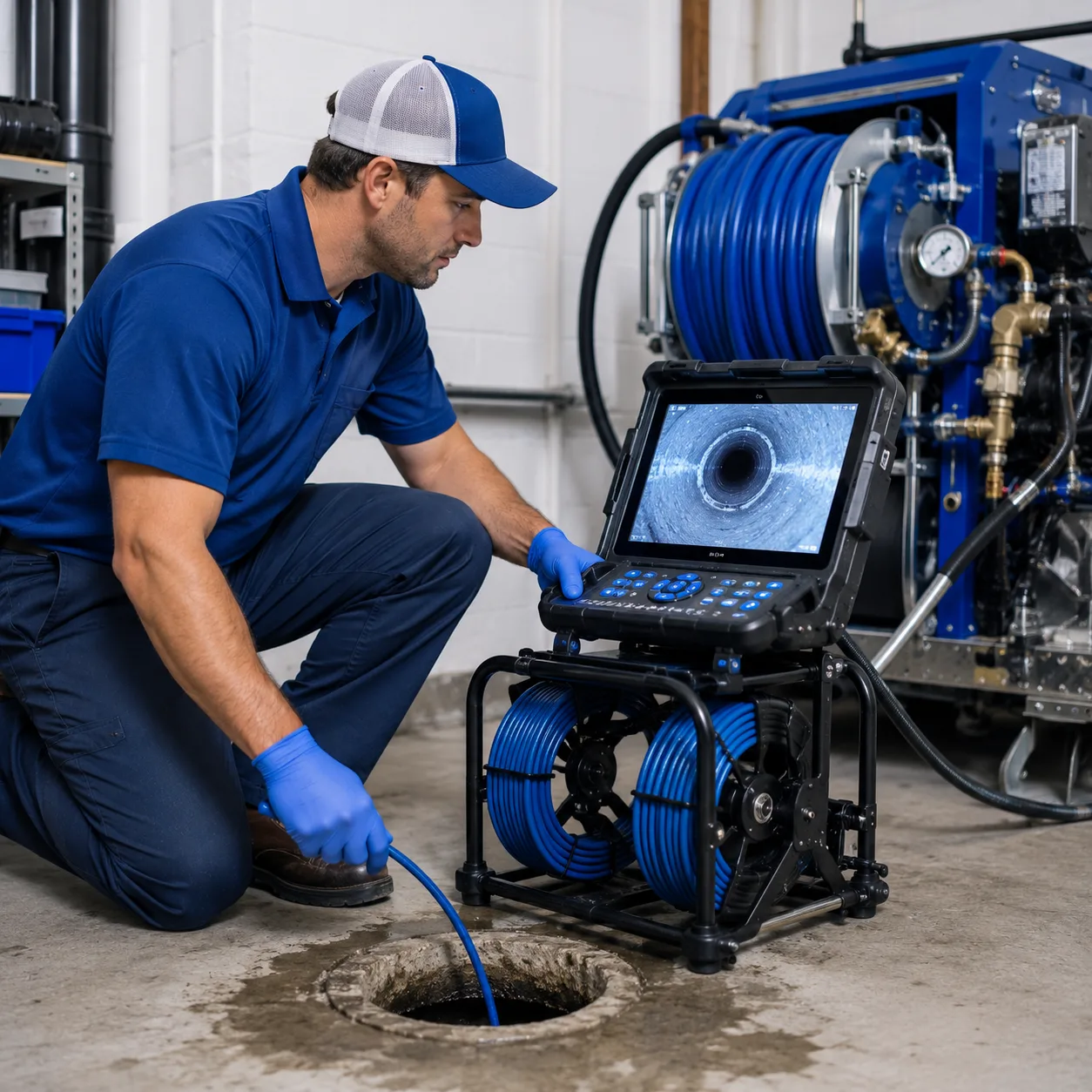 Drainage restoration professionals serving Curran, MI